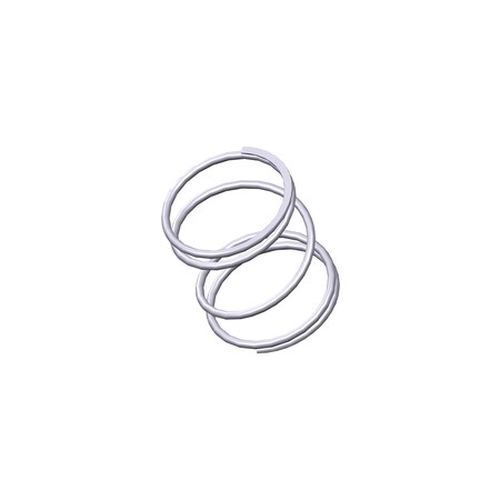 Approved Vendor Compression Spring, O=1.219, L= 1.38, W= .072 G009971568